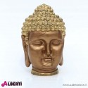 Testa Budda grande in vetroresina 55x35cm