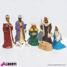 963 PLN95_a Presepio completo set 8 pezzi