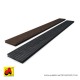 Ultra decking asse pavimento per esterno in plastica riciclata 2,7x15 cm e 3,8x15 cm