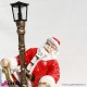Babbo Natale con lampione H80