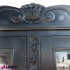 962 BA2058_d Libreria Anversa black completa  4+4 ante 232x51x232