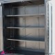 962 BA2058_f Libreria Anversa black completa  4+4 ante 232x51x232