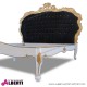 962 BALIOGW^B_c Letto LION gold-white/black      tessuto 218x180x180