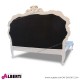 962 BALIOGW^B_f Letto LION gold-white/black      tessuto 218x180x180