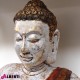962 ANWIK014_b Mezzo busto Buddha terracotta H35