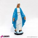 Madonna vetroresina in piedi braccia aperte H63cm