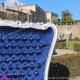 962 BAMARS^BLU_d Divano MARILYN silver/blue       velluto 212x78x174