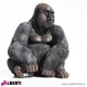 963 PLA618_c Gorilla in vetroresina H 75cm