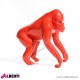 963 PLA623B_d Gorilla rosso 50x65xH75 cm