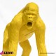 963 PLA691_d Gorilla giallo 80x110xH130 cm