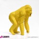 963 PLA691_g Gorilla giallo 80x110xH130 cm