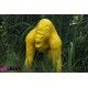 963 PLA691_i Gorilla giallo 80x110xH130 cm