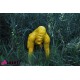 963 PLA691_j Gorilla giallo 80x110xH130 cm