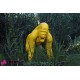 963 PLA691_n Gorilla giallo 80x110xH130 cm