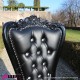 962 BASMARB^B-SI_c Sedia MARILYN black/black        pelle sintetica 61x58x140