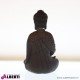 962 WU14947_c Buddha seduto poliresina 25 cm