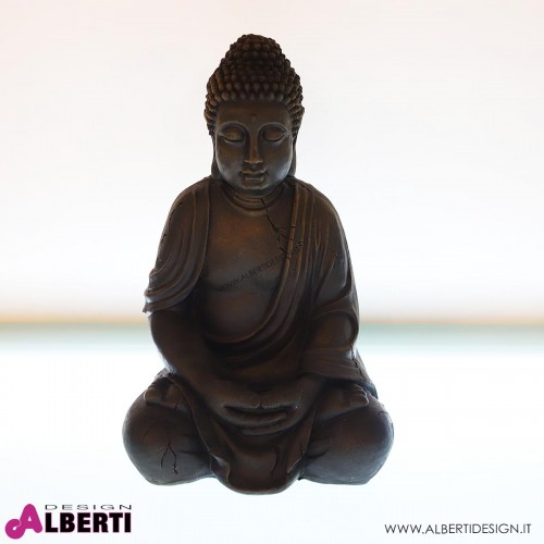 962 WU19975_a Buddha seduto H50 cm poliresina