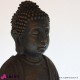 962 WU19975_b Buddha seduto H50 cm poliresina