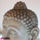 962 WU24123_b Testa Buddha grigia poly 48x33 cm