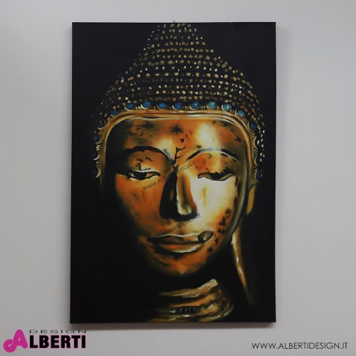 Quadro Buddha dipinto a mano 85x125