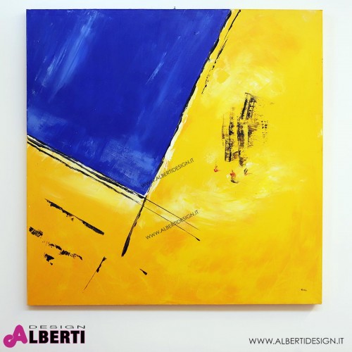 Quadro astratto A06 125x125