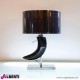 962 HK105159_c Lampada corno da tavolo con paralume 45x45x H 66