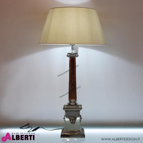 Lampada da tavolo stile impero Ø 16 x H 67cm