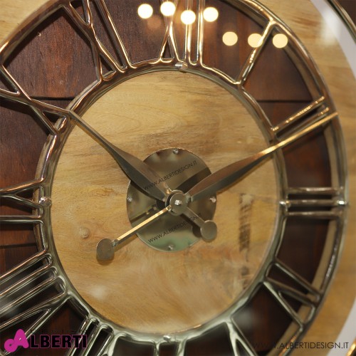 Orologio rotondo num.romani d60x6
