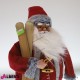 Babbo Natale rosso/grigio 57cm