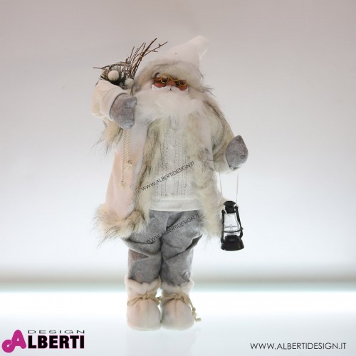 Babbo Natale 80 cm bianco