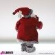Babbo Natale rosso/grigio 37cm