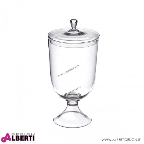 Vaso con coperchio H40 Dmax22