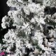 Albero di Natale innevato Megeve H150cm