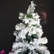 Albero di Natale innevato in PVC Megeve H180 cm