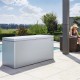 Elegante e moderno contenitore LOUNGEBOX completamente in metallo