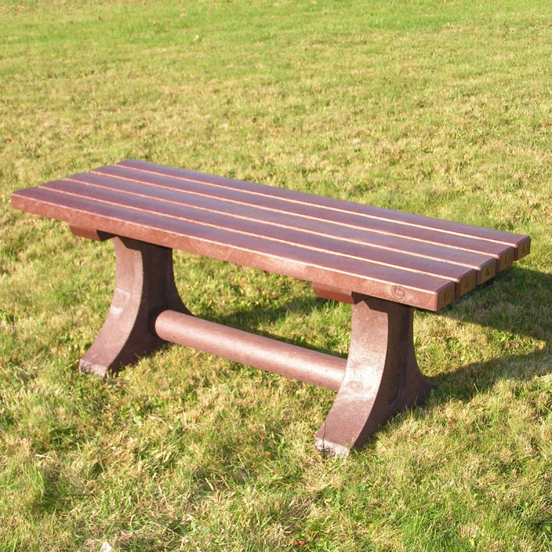 Tradizionale tavolo da parco in PVC riciclato 150/200 cm 4 colori