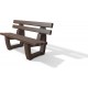 Panchina tradizionale modello SUTTON marrone 150/200/240 cm