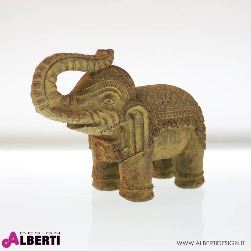 Elefante decorato in piedi 36xH27