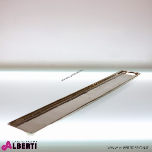 Vassoio alluminio 100x13x2 cm