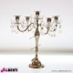 Candelabro in nickel a 5 bracci 29x29H34