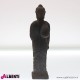 Buddha in piedi nero 12x11x50