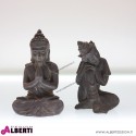 Buddha seduto 17x13x27cm in cemento