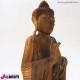 Buddha legno bicolor 42x20xH100cm