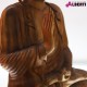 Buddha in legno bicolor 45x22xH80cm