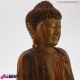 Buddha in legno bicolor 45x22xH80cm