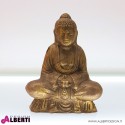 Buddha in terracotta seduto 28x22x37 cm