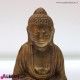 Buddha in terracotta seduto 28x22x37 cm