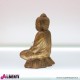 Buddha in terracotta seduto 28x22x37 cm