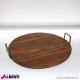 Vassoio legno 55x55x11 cm        NKB 574